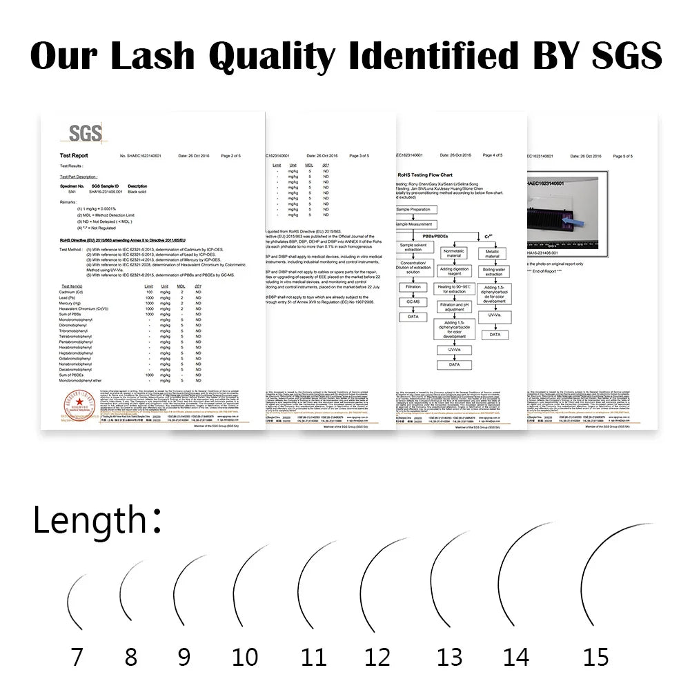 NAGARAKU Professional Classic Individual Eyelash Extensions