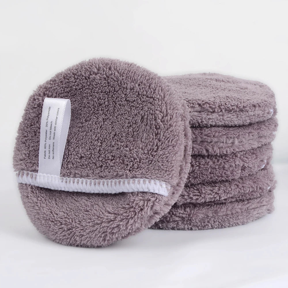 SUNLAND Microfiber Reusable Makeup Remover Pads