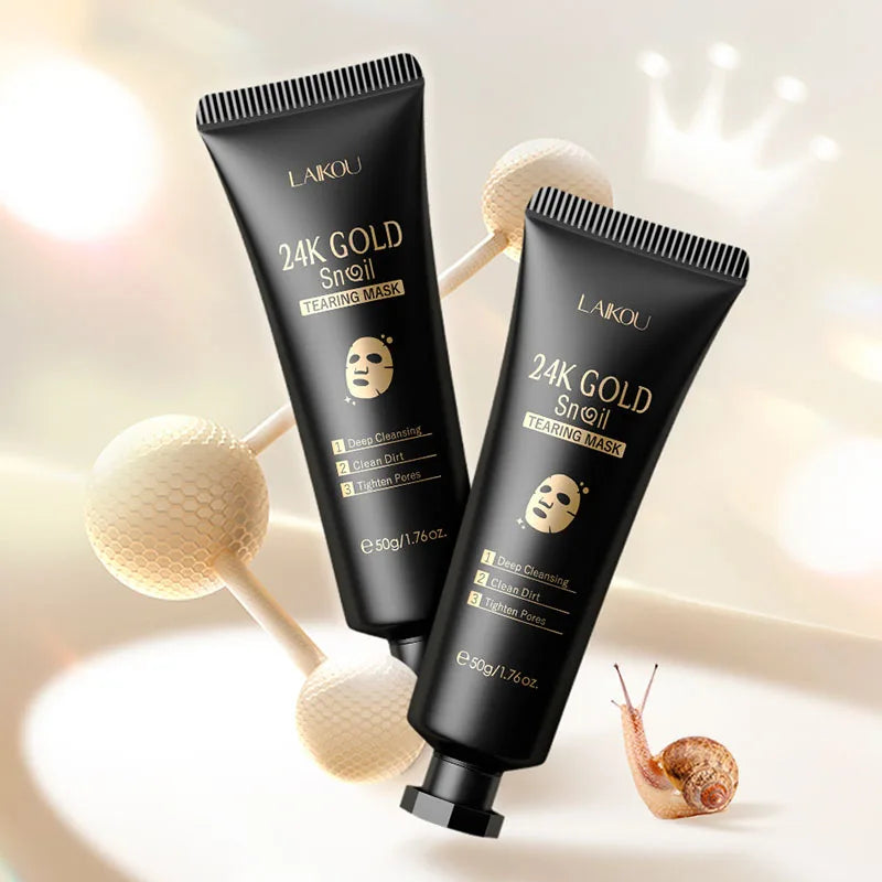 24K Gold Sakura Peeling Face Mask
