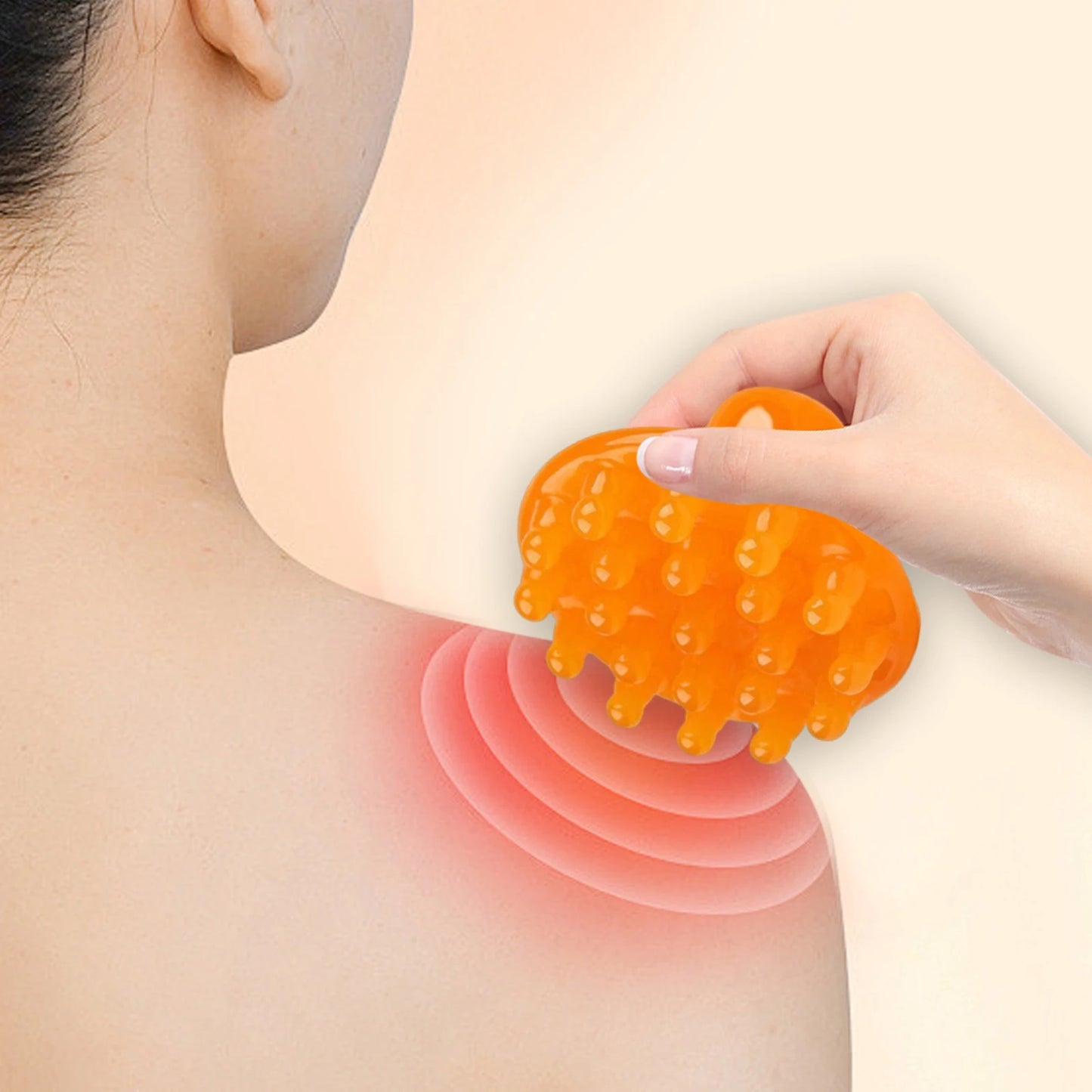 Scalp massage comb