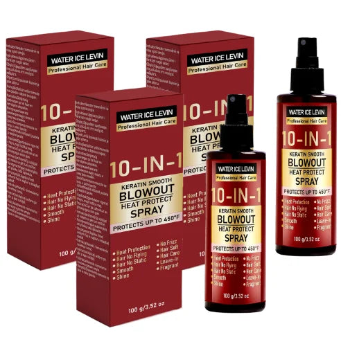 10-IN-1 Keratin Smooth Blowout Heat Protect Spray
