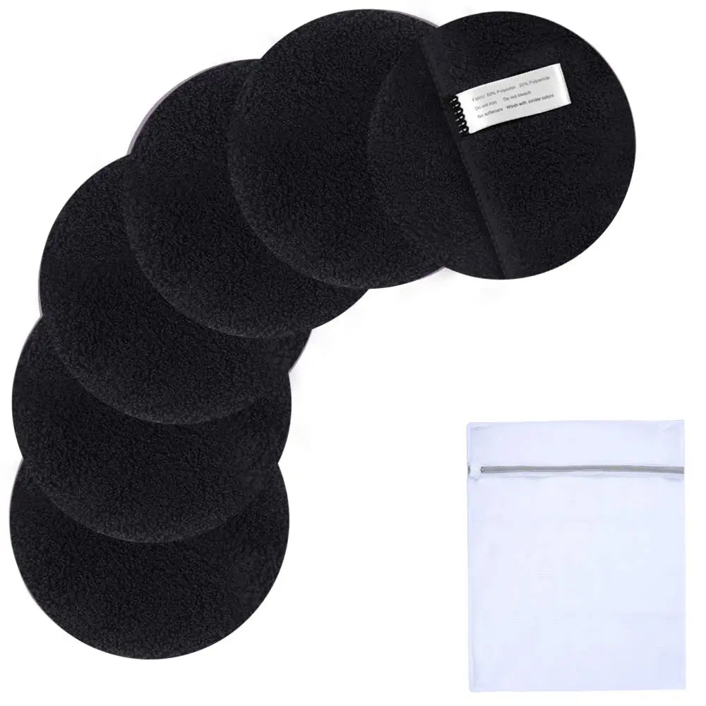 SUNLAND Microfiber Reusable Makeup Remover Pads