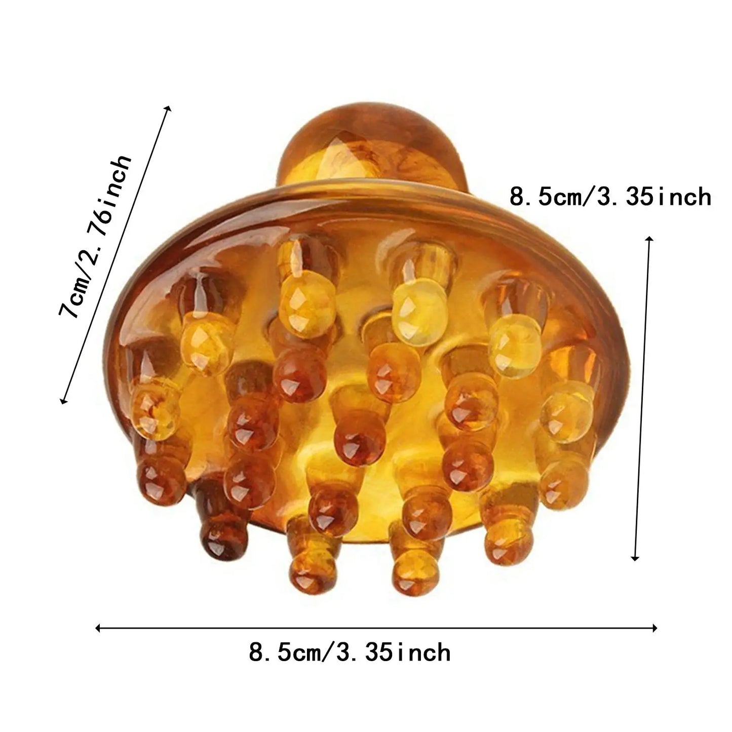 Scalp massage comb