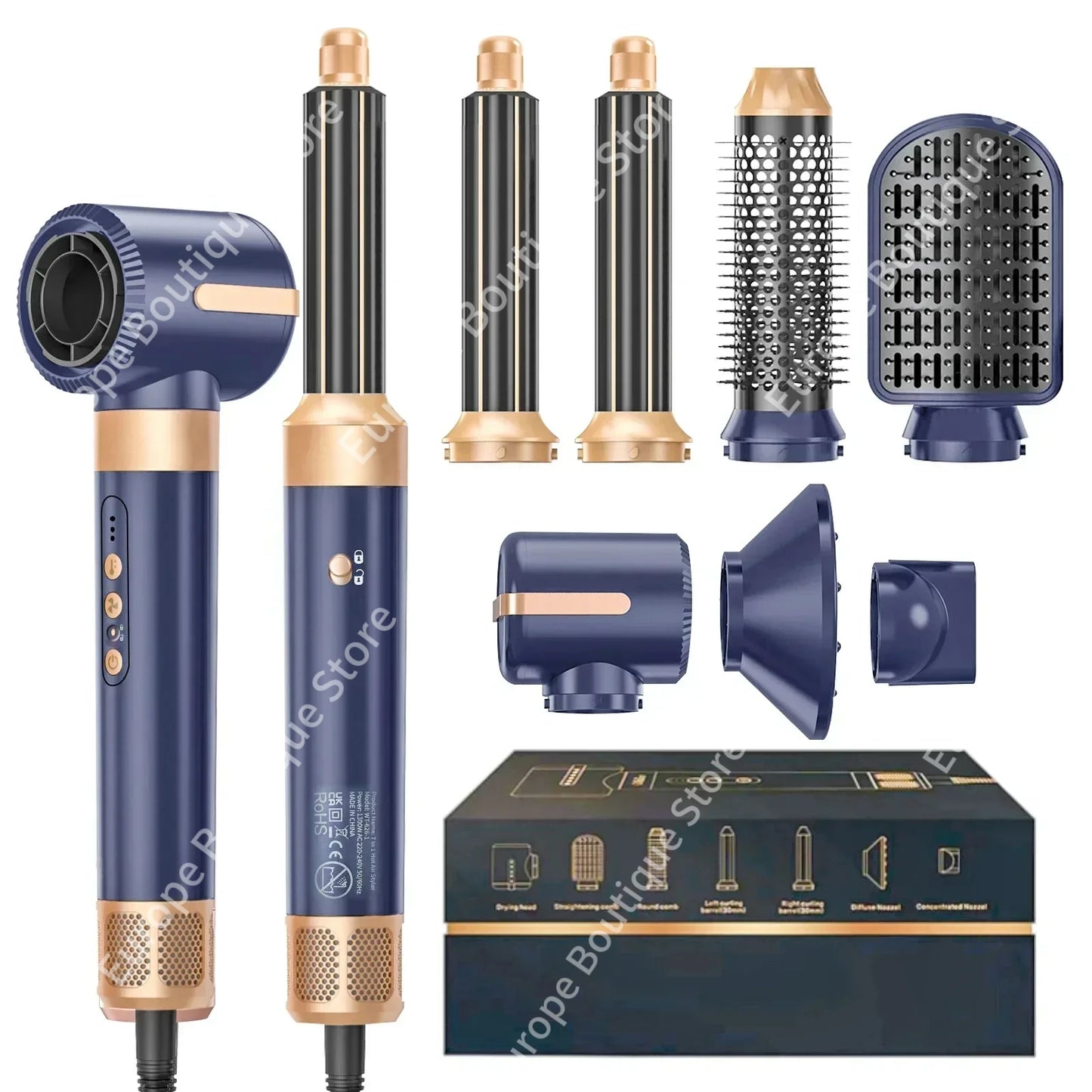 AEROVORTEX 7 In 1 Hair Dryer Brush
