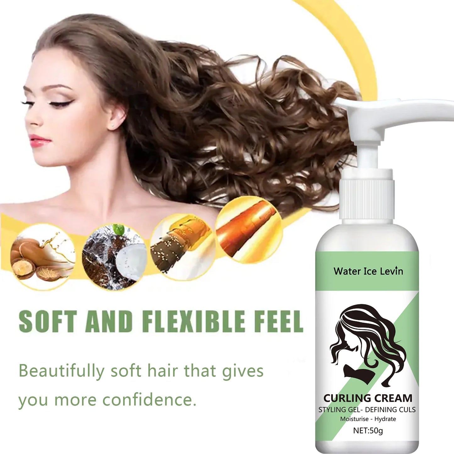 Keratin & Biotin Bounce Styling Cream (50g)