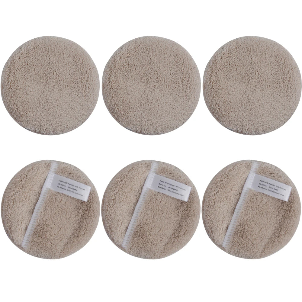 SUNLAND Microfiber Reusable Makeup Remover Pads
