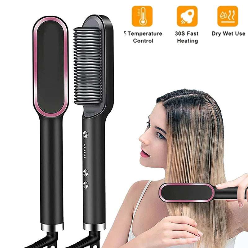 Hair Straightening Brush