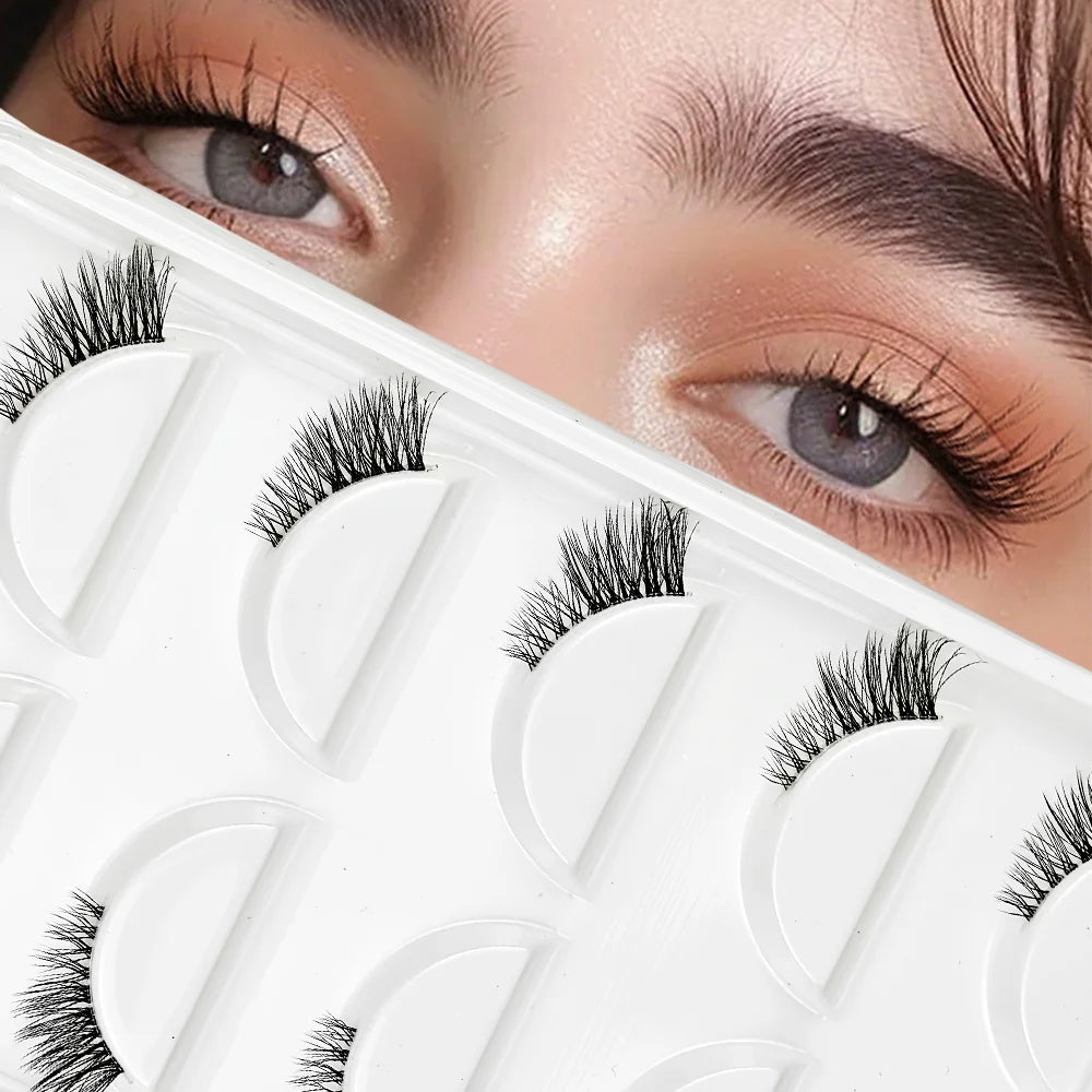 European & American Style "Fox-Eye" Half-Lashes