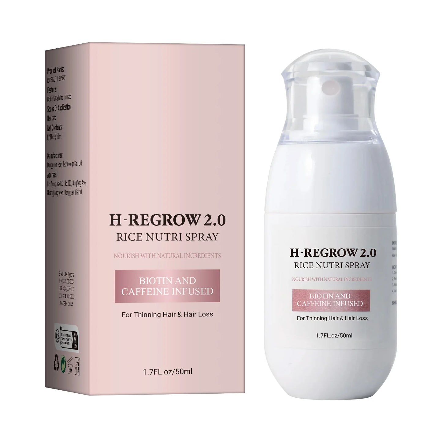 Hair Helper Rice Water Stimulating Spray