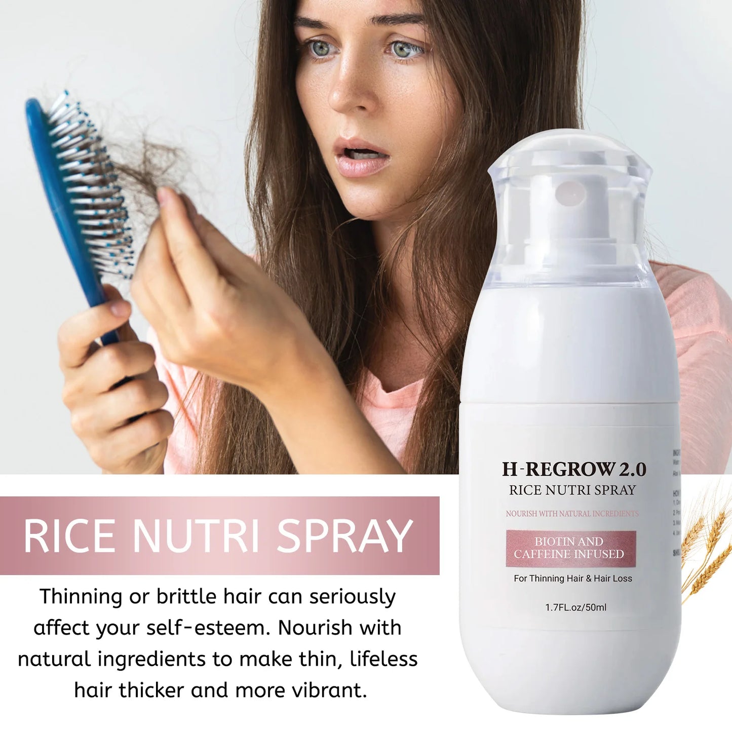 Hair Helper Rice Water Stimulating Spray