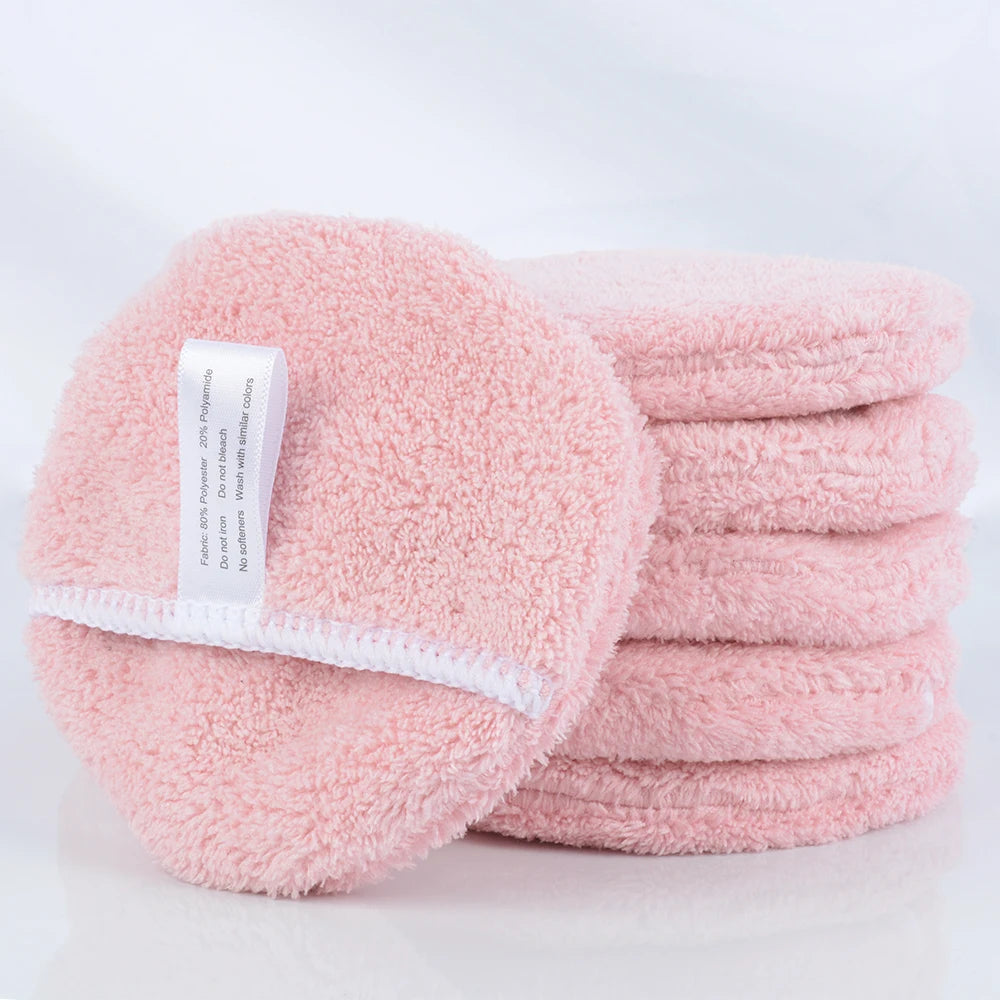 SUNLAND Microfiber Reusable Makeup Remover Pads