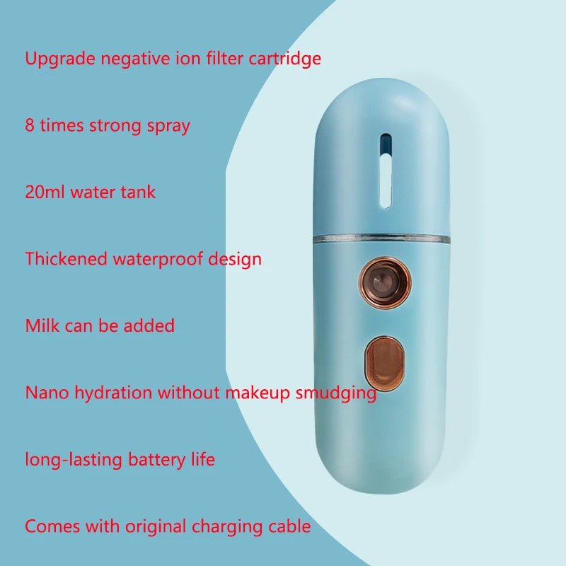 Nano Spray Facial Steamer