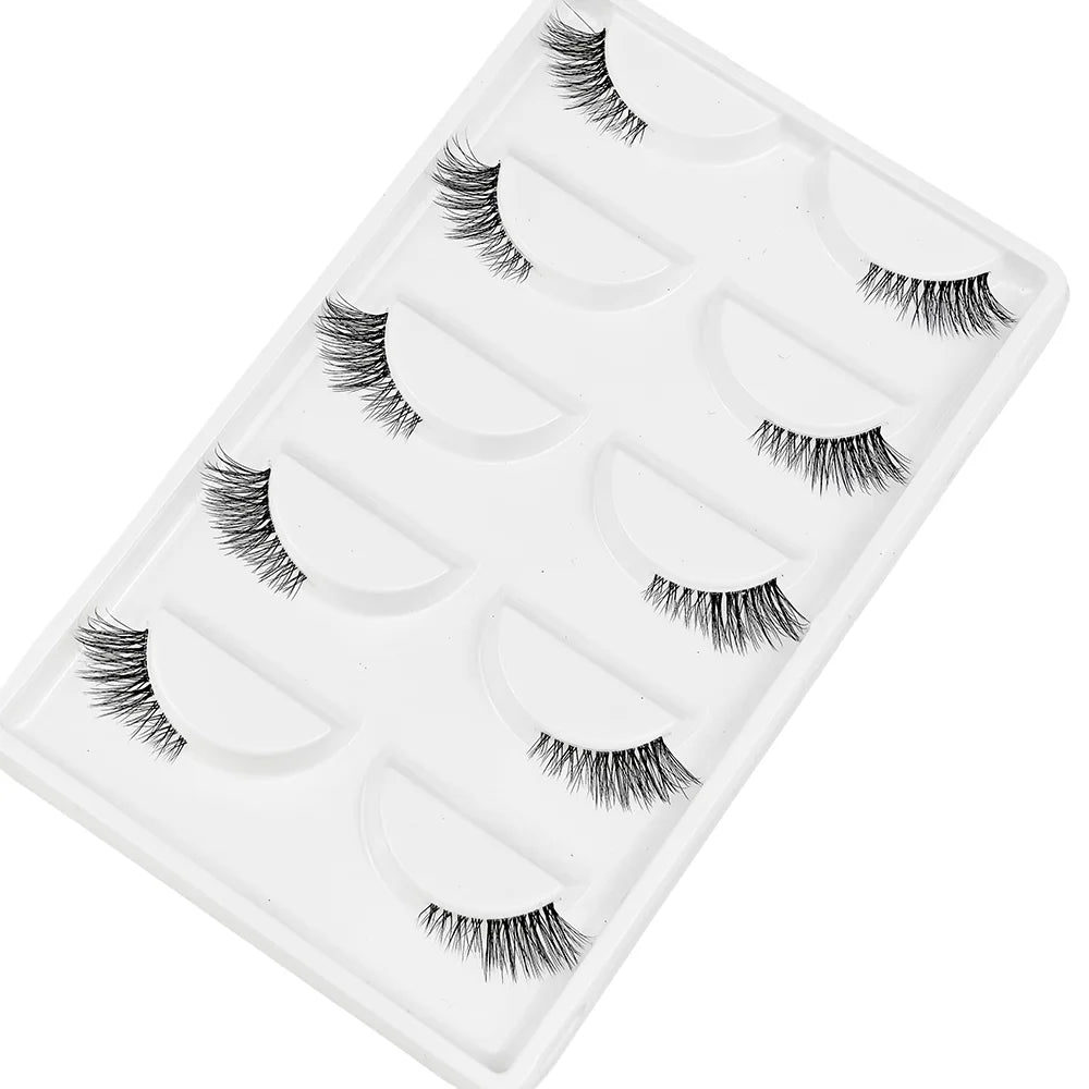 European & American Style "Fox-Eye" Half-Lashes