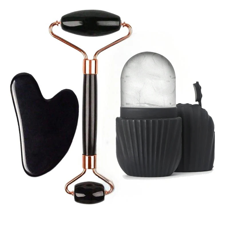 Facial Skincare Ice Roller Set